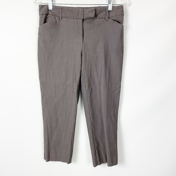 Land'N Sea Gray Sz 6 Capri Pants - Picture 1 of 4
